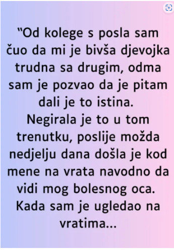 “Od kolege s posla sam čuo da mi je bivša djevojka trudna sa drugim…” - featured image