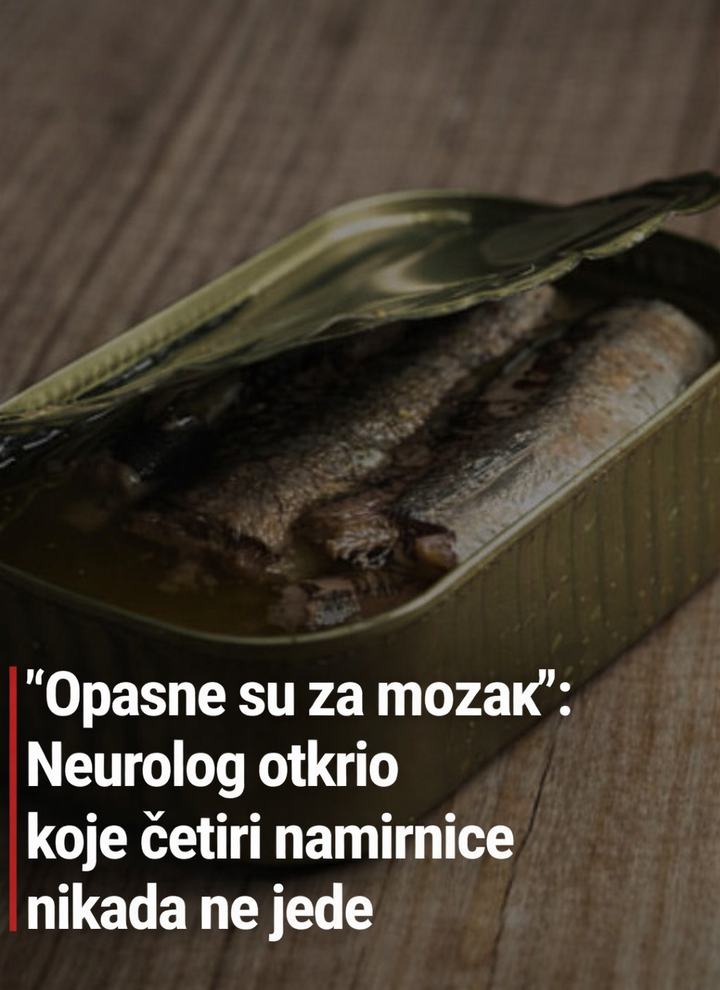 “Opasne su za mozak”: Neurolog otkrio koje četiri namirnice nikada ne jede - featured image “Opasne su za mozak”: Neurolog otkrio koje četiri namirnice nikada ne jede - featured image