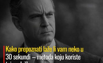 Kako prepoznati laže li vam neko u 30 sekundi – metoda koju koriste tajne službe Kako prepoznati laže li vam neko u 30 sekundi – metoda koju koriste tajne službe - featured image