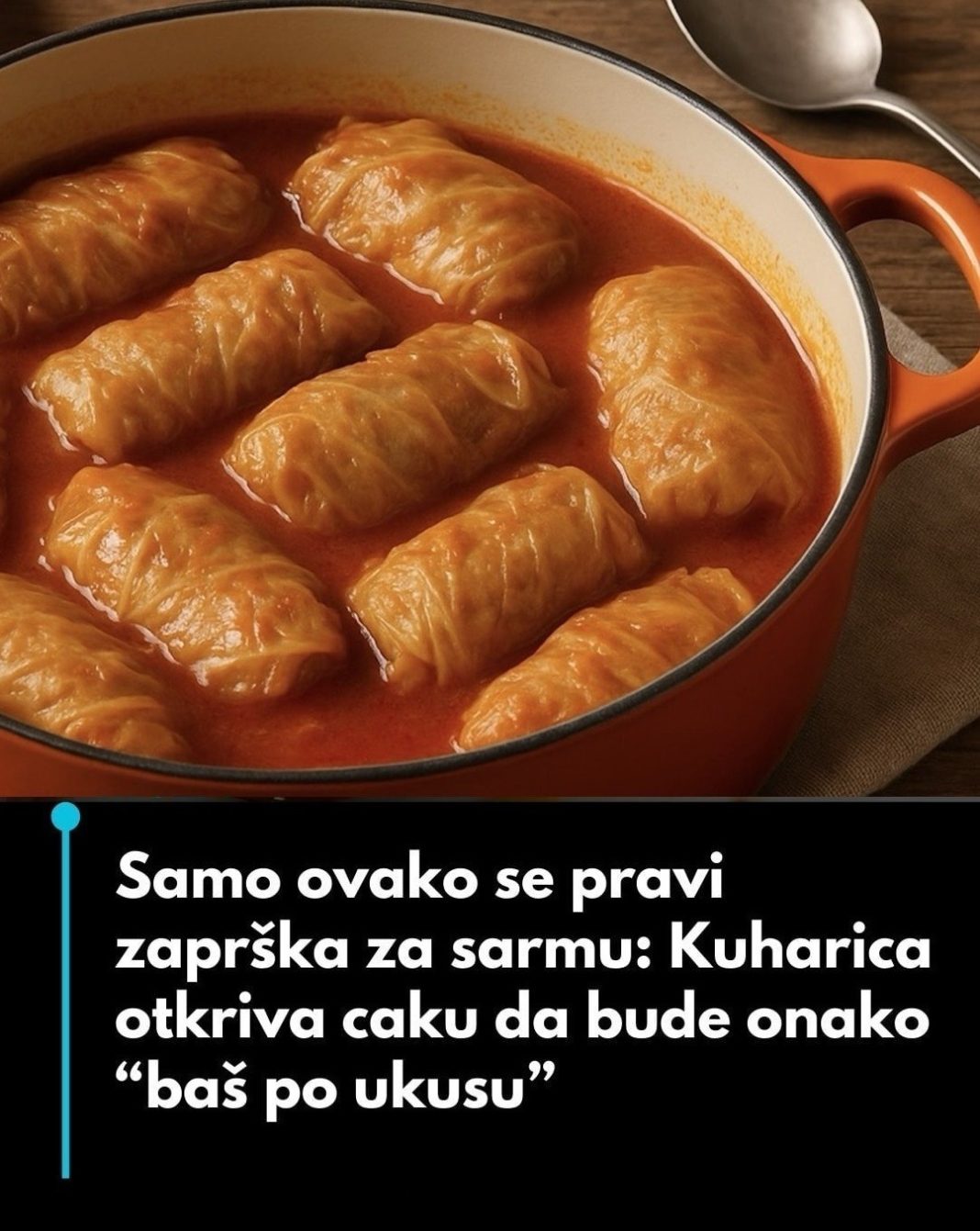 Samo ovako se pravi zaprška za sarmu: Kuharica otkriva caku da bude onako “baš po ukusu” - featured image