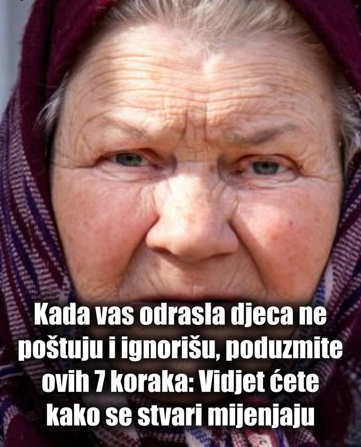 Kada vas odrasla djeca ne poštuju i ignorišu, poduzmite ovih 7 koraka: Vidjet ćete kako se stvari mijenjaju - featured image