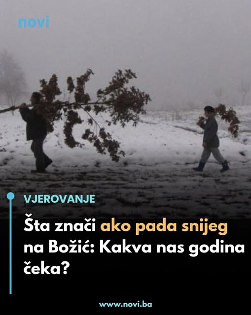 Šta znači ako pada snijeg na Božić: Kakva nas godina čeka? - featured image