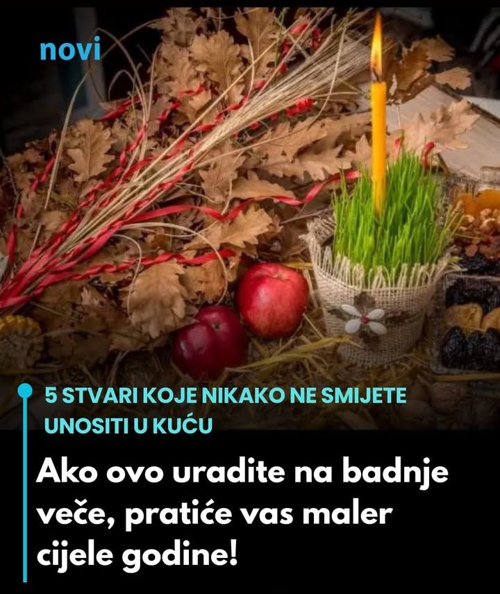 Ako ovo uradite na badnje veče, pratiće vas maler cijele godine - featured image