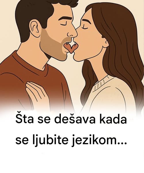 Kada te žena poljubi jezikom, to znači da si …. - featured image