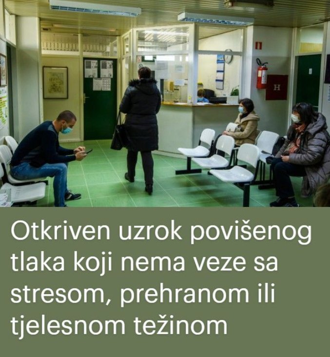Otkriven uzrok povišenog tlaka koji nema veze sa stresom, prehranom ili tjelesnom težinom - featured image