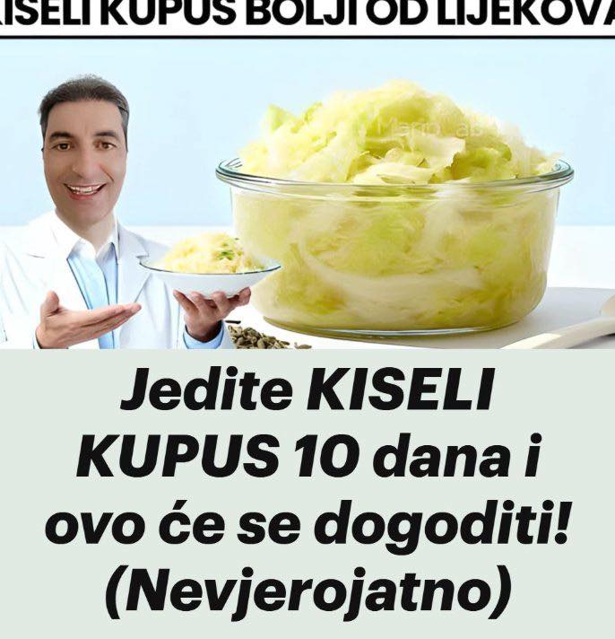 Jedite KISELI KUPUS 10 dana i ovo će se dogoditi! (Nevjerojatno) - featured image Jedite KISELI KUPUS 10 dana i ovo će se dogoditi! (Nevjerojatno) - featured image