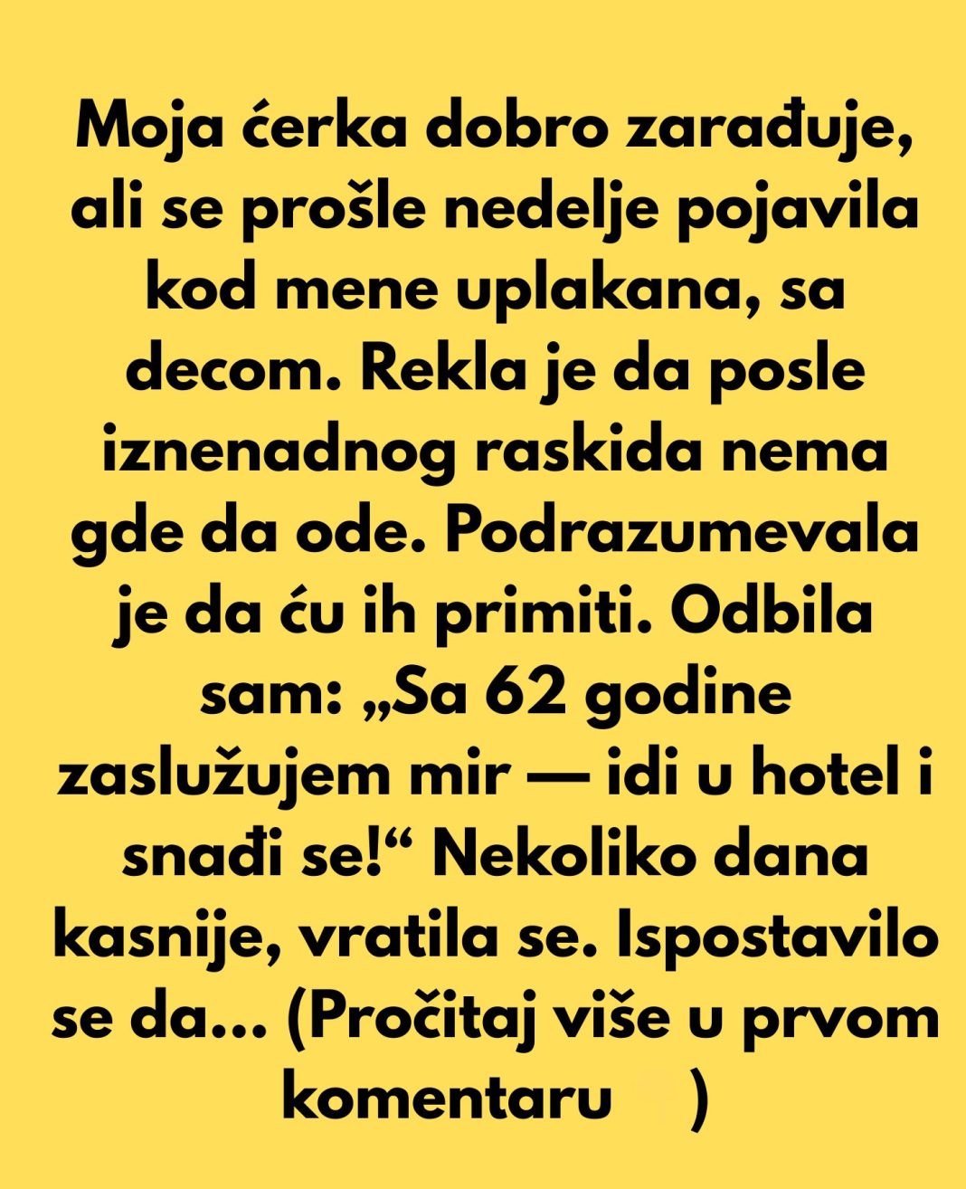 Odbijam da pustim unuke da borave kod mene — svoj deo kao majka sam već odradila… - featured image