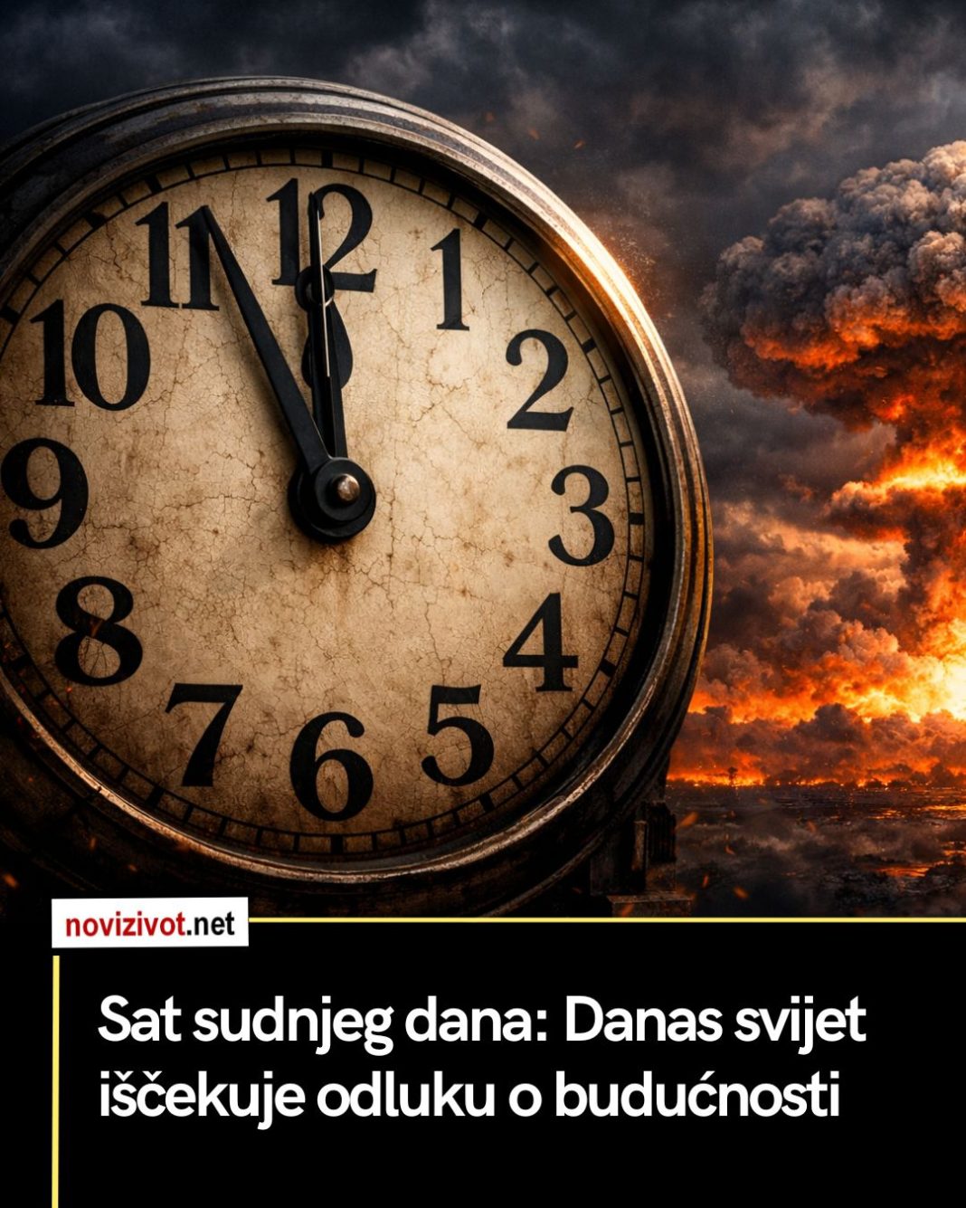 Sat sudnjeg dana: Danas svijet iščekuje odluku o budućnosti - featured image