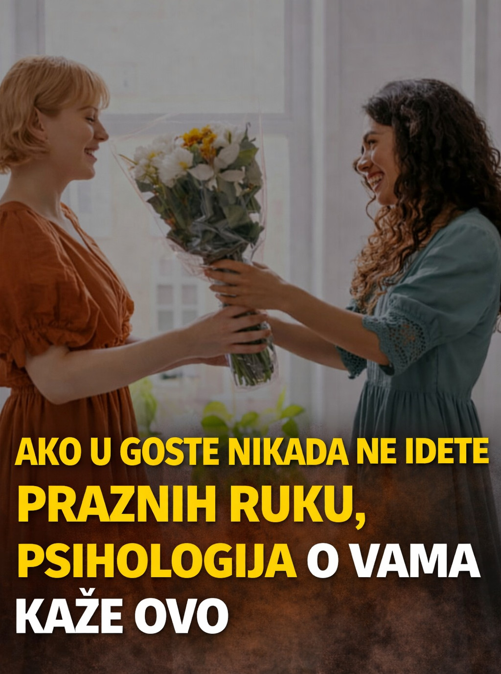 Ako u goste nikada ne idete praznih ruku, psihologija o vama kaže OVO - featured image Ako u goste nikada ne idete praznih ruku, psihologija o vama kaže OVO - featured image