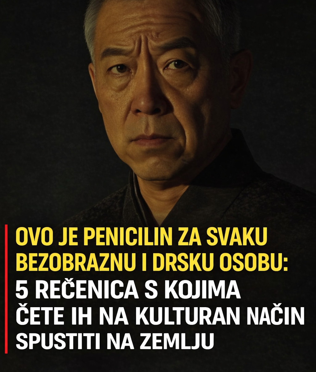 Ovo su 5 rečenica za svaku bezobraznu i drsku osobu: Ovako ćete ih na kulturan način spustiti na zemlju - featured image Ovo su 5 rečenica za svaku bezobraznu i drsku osobu: Ovako ćete ih na kulturan način spustiti na zemlju - featured image