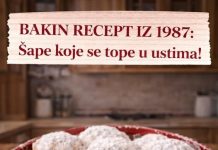 Bakin recept iz 1987: Šape koje se tope u ustima… Bakin recept iz 1987: Šape koje se tope u ustima… - featured image