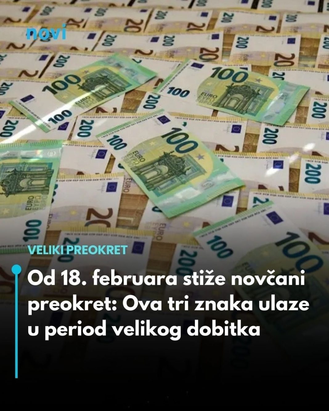 Od 18. februara stiže novčani preokret: Ova tri znaka ulaze u period velikog dobitka… - featured image