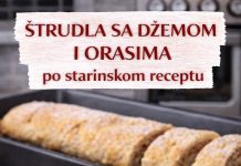 Štrudla sa džemom i orasima…Po starinskom receptu, mekana, sočna i neodoljiva Štrudla sa džemom i orasima…Po starinskom receptu, mekana, sočna i neodoljiva - featured image