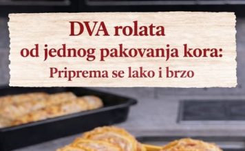 DVA ROLATA OD JEDNOG PAKOVANJA KORA – Mekano, sočno i gotovo za tren! Savršeno predjelo koje svi traže DVA ROLATA OD JEDNOG PAKOVANJA KORA – Mekano, sočno i gotovo za tren! Savršeno predjelo koje svi traže - featured image