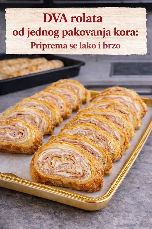 DVA ROLATA OD JEDNOG PAKOVANJA KORA – Mekano, sočno i gotovo za tren! Savršeno predjelo koje svi traže - featured image