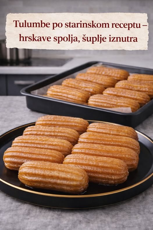 Tulumbe po starinskom receptu…Hrskave spolja, šuplje iznutra, savršeno natopljene… - featured image