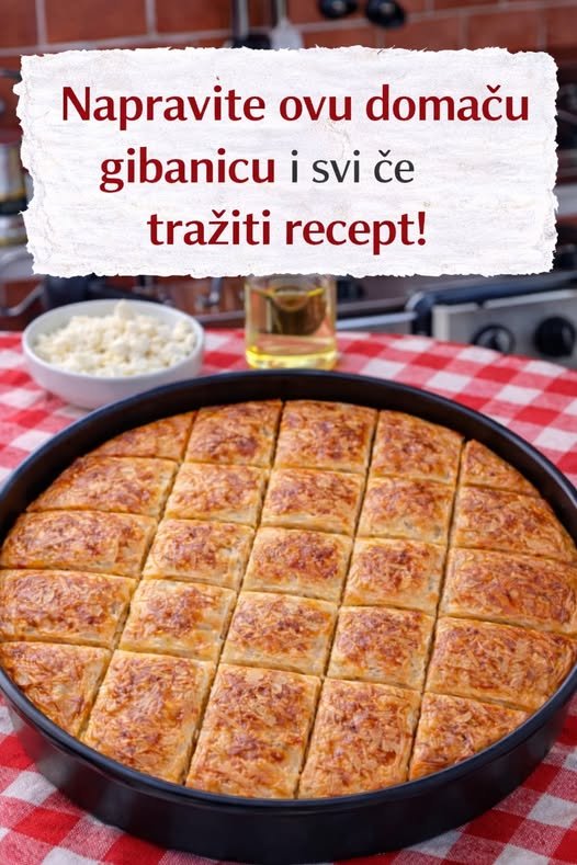 Domaća gibanica sa sirom i jogurtom…Mekana, sočna, izdašna i bez greške - featured image