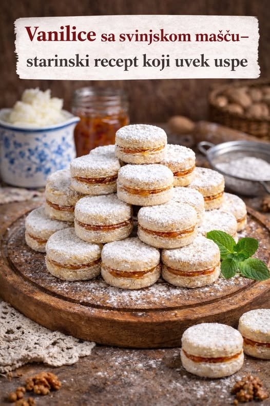 VANILICE SA SVINJSKOM MAŠĆU — Starinski recept koji uvek uspe - featured image VANILICE SA SVINJSKOM MAŠĆU — Starinski recept koji uvek uspe - featured image