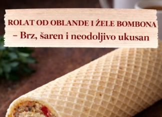Rolat od oblande i žele bombona-Brz šaren i neodoljivo ukusan… Rolat od oblande i žele bombona-Brz šaren i neodoljivo ukusan… - featured image