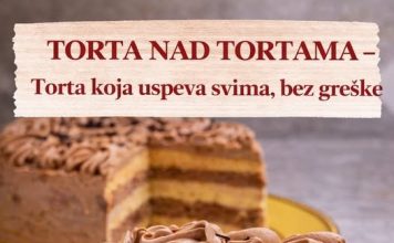TORTA NAD TORTAMA — Torta koja uspeva svima, bez greške TORTA NAD TORTAMA — Torta koja uspeva svima, bez greške - featured image