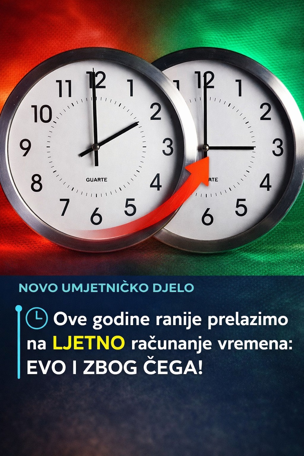 Ove godine ranije prelazimo na ljetno računanje vremena: evo I zbog čega! - featured image