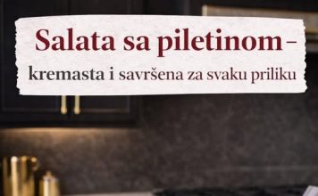 SALATA SA PILETINOM -Kremasta i savršena za svaku priliku SALATA SA PILETINOM -Kremasta i savršena za svaku priliku - featured image