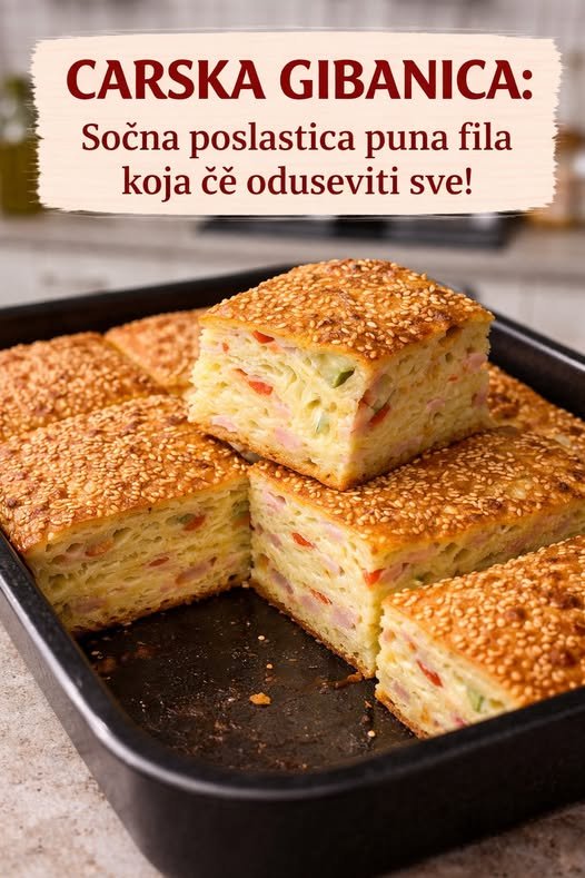 Carska gibanica, sočna poslastica puna fila koja će oduševiti sve - featured image