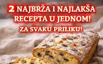 2 Najbrža i najlakša recepta u jednom. Za svaku priliku… 2 Najbrža i najlakša recepta u jednom. Za svaku priliku… - featured image