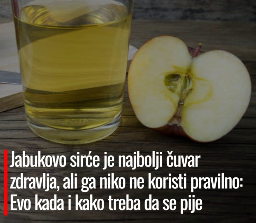 Jabukovo sirće je najbolji čuvar zdravlja, ali ga niko ne koristi pravilno: Evo kada i kako treba da se pije - featured image