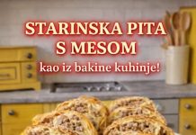 STARINSKA PITA S MESOM, kao iz bakine kuhinje STARINSKA PITA S MESOM, kao iz bakine kuhinje - featured image