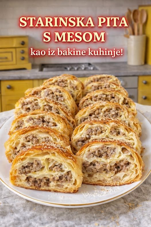 STARINSKA PITA S MESOM, kao iz bakine kuhinje - featured image STARINSKA PITA S MESOM, kao iz bakine kuhinje - featured image