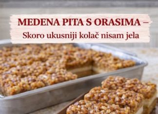 MEDENA PITA S ORASIMA, skoro ukusniji kolač nisam jela MEDENA PITA S ORASIMA, skoro ukusniji kolač nisam jela - featured image