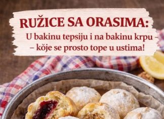 RUŽICE SA ORASIMA…U bakinu tepsiju i na bakinu krpu, koje se prosto tope u ustima! RUŽICE SA ORASIMA…U bakinu tepsiju i na bakinu krpu, koje se prosto tope u ustima! - featured image