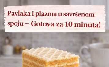 Pavlaka i plazma u savršenom spoju – Gotova za 10 minuta! Pavlaka i plazma u savršenom spoju – Gotova za 10 minuta! - featured image