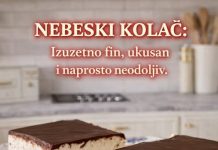 NEBESKI KOLAČ Izuzetno fin, ukusan i naprosto neodoljiv NEBESKI KOLAČ Izuzetno fin, ukusan i naprosto neodoljiv - featured image