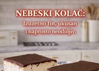 NEBESKI KOLAČ Izuzetno fin, ukusan i naprosto neodoljiv NEBESKI KOLAČ Izuzetno fin, ukusan i naprosto neodoljiv - featured image