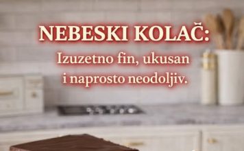 NEBESKI KOLAČ Izuzetno fin, ukusan i naprosto neodoljiv NEBESKI KOLAČ Izuzetno fin, ukusan i naprosto neodoljiv - featured image