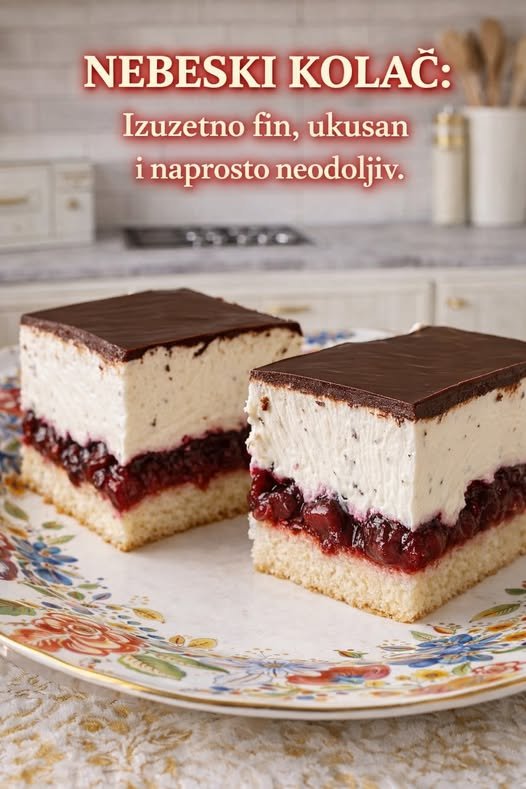 NEBESKI KOLAČ Izuzetno fin, ukusan i naprosto neodoljiv - featured image NEBESKI KOLAČ Izuzetno fin, ukusan i naprosto neodoljiv - featured image