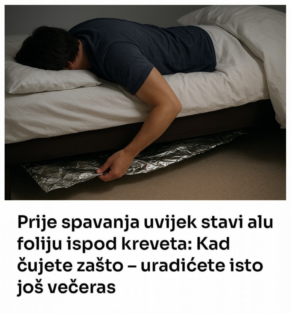 Stavite aluminijsku foliju ispod jastuka prije spavanja, šta se dešava… - featured image