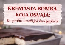 Kremasta bomba koja osvaja, ko proba traži jos dva parceta Kremasta bomba koja osvaja, ko proba traži jos dva parceta - featured image