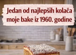 Starinski kolač iz bakine sveske (1960) mekan, mirisan i pun ukusa Starinski kolač iz bakine sveske (1960) mekan, mirisan i pun ukusa - featured image