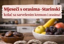 MJESEČI S ORASIMA, starinski kolač sa savršenim kremom i orasima! MJESEČI S ORASIMA, starinski kolač sa savršenim kremom i orasima! - featured image
