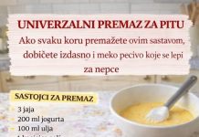 UNIVERZALNI PREMAZ ZA PITU-Ako svaku koru premažete ovim sastavom, dobićete izdašno i meko pecivo UNIVERZALNI PREMAZ ZA PITU-Ako svaku koru premažete ovim sastavom, dobićete izdašno i meko pecivo - featured image