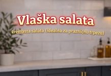 VLAŠKA SALATA, kremasta salata (idealna za prazničnu trpezu) VLAŠKA SALATA, kremasta salata (idealna za prazničnu trpezu) - featured image
