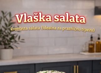 VLAŠKA SALATA, kremasta salata (idealna za prazničnu trpezu) VLAŠKA SALATA, kremasta salata (idealna za prazničnu trpezu) - featured image