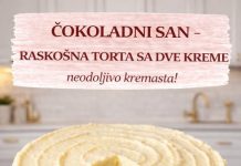 Čokoladni san, raskošna torta sa dve kreme Čokoladni san, raskošna torta sa dve kreme - featured image