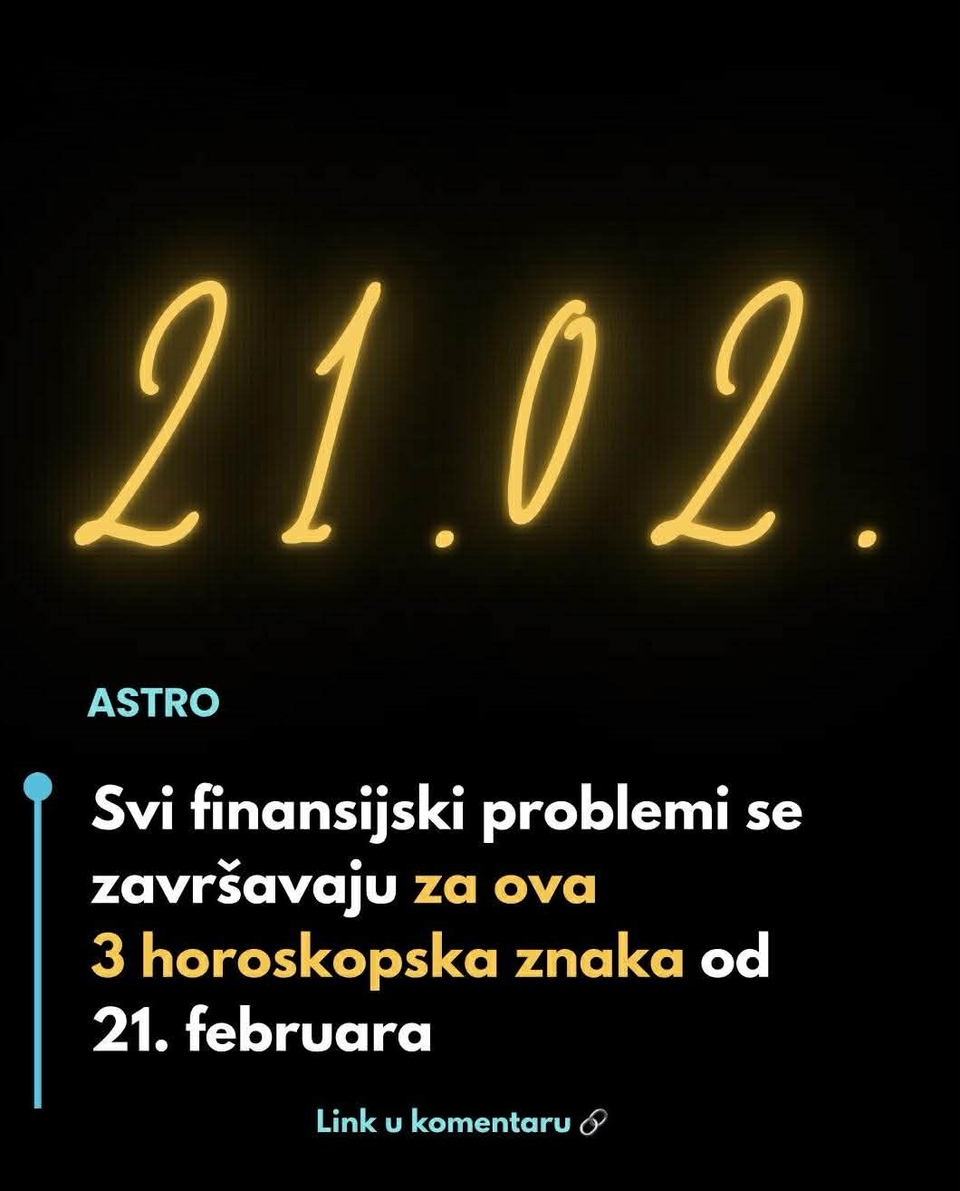 Svi finansijski problemi se završavaju za ova 3 horoskopska znaka od 21. februara… - featured image