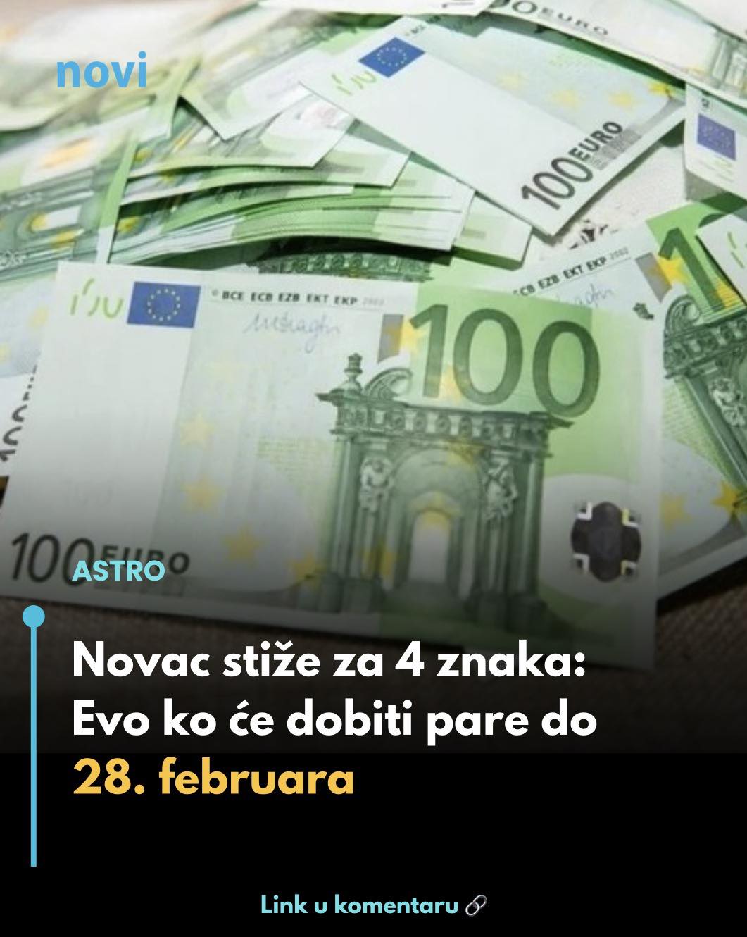 Novac stiže za 4 znaka: Evo ko će dobiti pare do 28. februara… - featured image