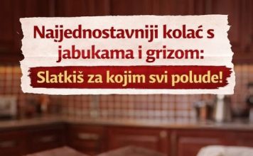 Njjednostavniji kolač s jabukama i grizom…Slatkiš za kojim svi polude Njjednostavniji kolač s jabukama i grizom…Slatkiš za kojim svi polude - featured image