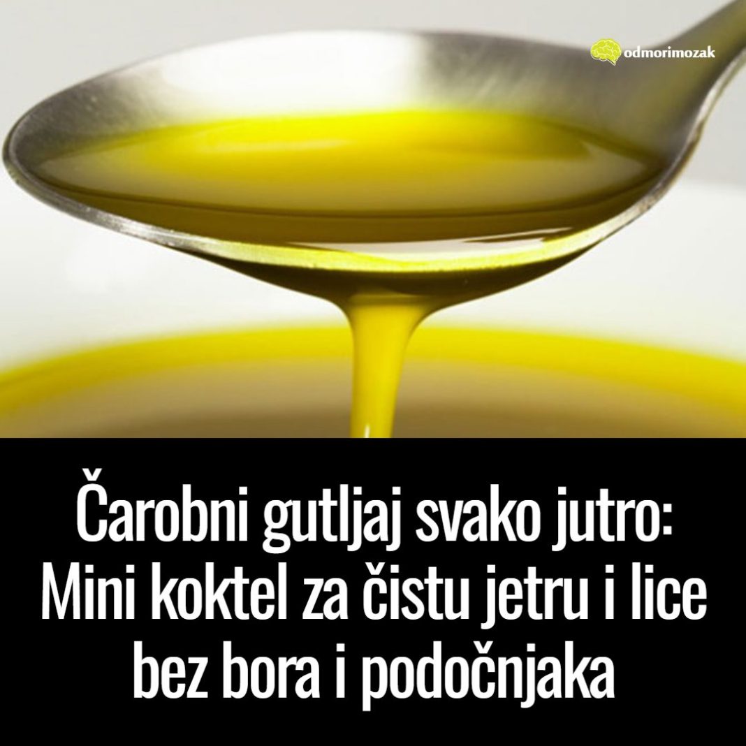 Čarobni gutljaj svako jutro: Mini koktel za čistu jetru i lice bez bora i podočnjaka - featured image